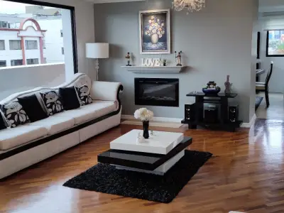Penthouse en el Quito Tenis - Amplia terraza con BBQ, 3 dormitorios